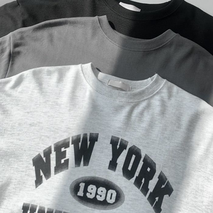 [쭈리/기모] 뉴욕 맨투맨 (3color) T#2786